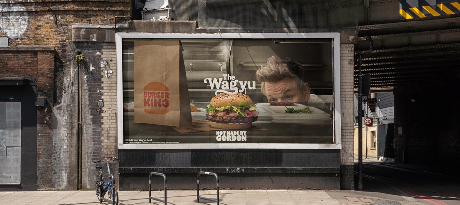 Burger King keeps Gordon out of the kitchen in playful new campaign